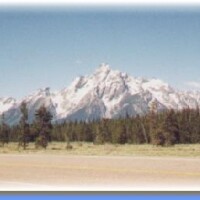16.Grand Teton's by sunlight