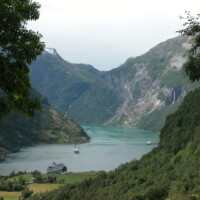 50a Ons uitzicht vanuit onze hut