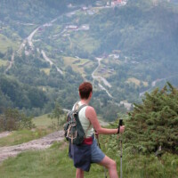 51 wandelend naar richting Storseterfossen-waterval