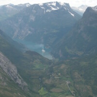 55a uitzicht naar de Geirangerfjord