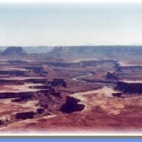 Panorama Overview Canyonlands