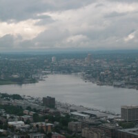 Uitzicht over Seattle